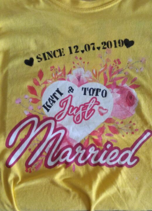 Hochzeits t shirt