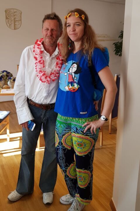 Kati und und achim und wappen