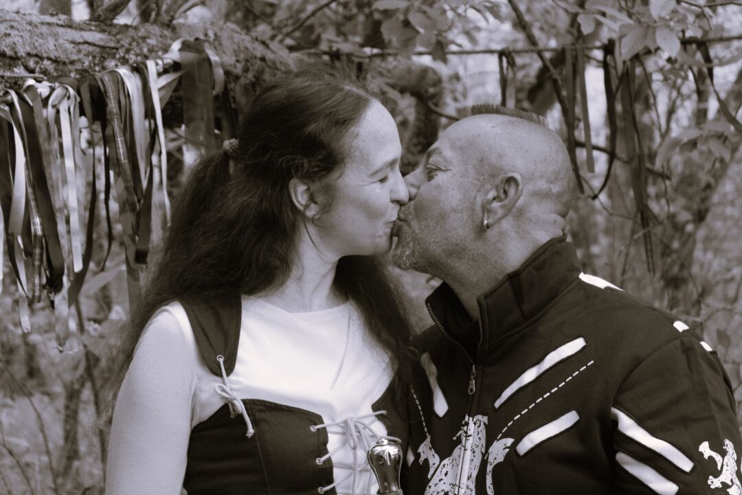 Hochzeitskuss