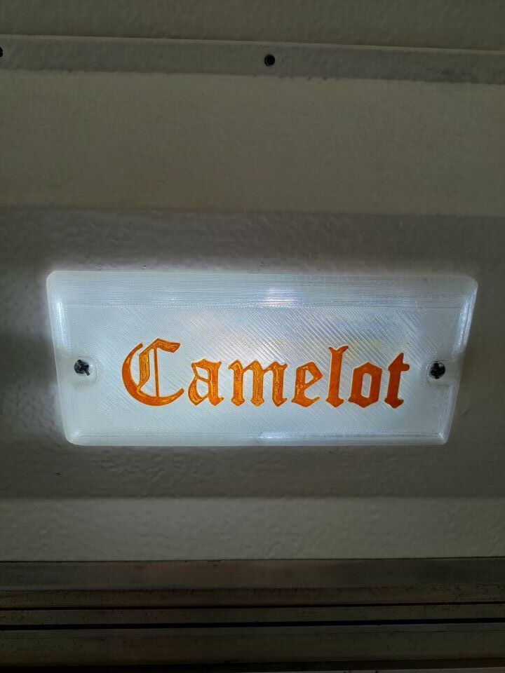 Camelot lampenabdeckung