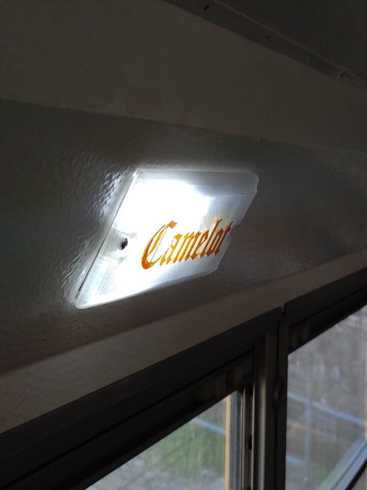Camelot lampenabdeckung