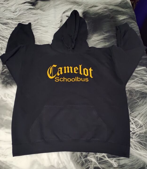 Schwarzer hoodie
