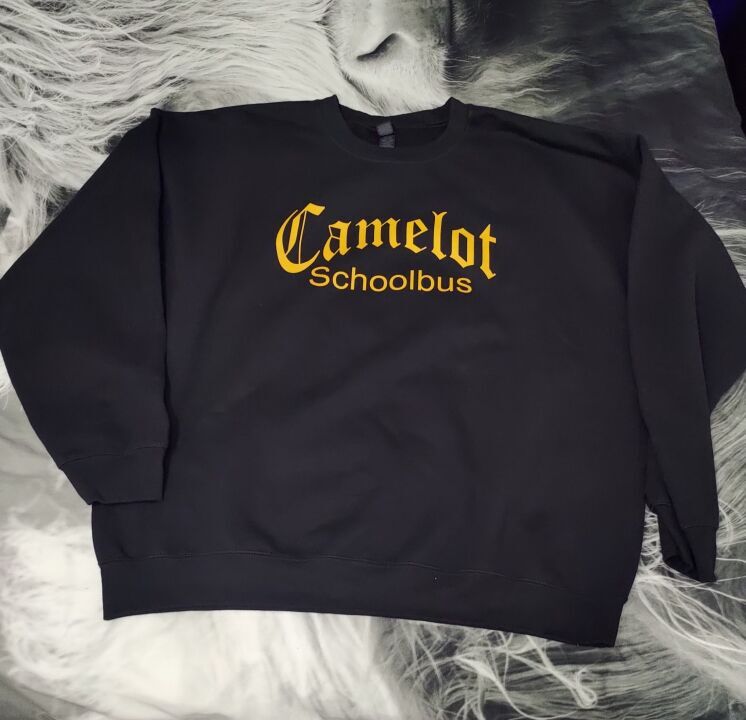 Schwarzes sweatshirt