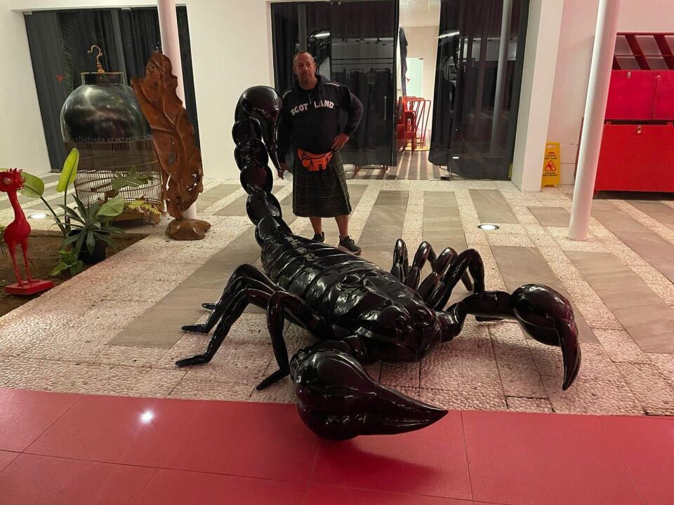 Toto and the great scorpion