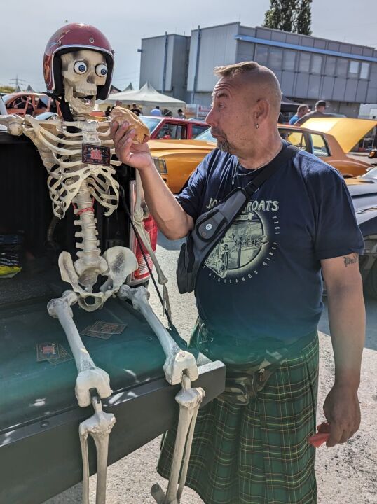 Kilt auf us car treffen